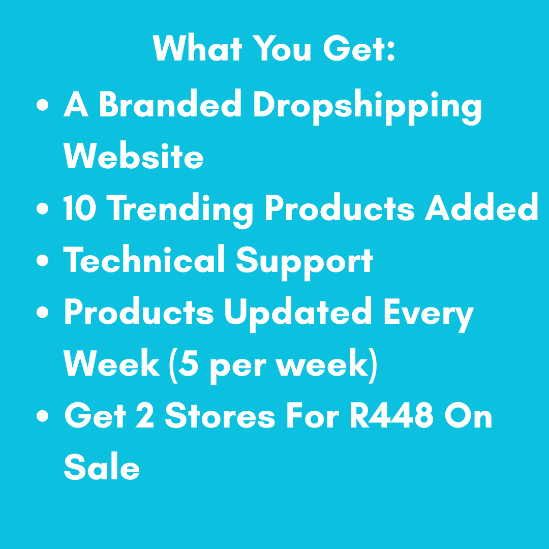 Branded Dropshipping Website