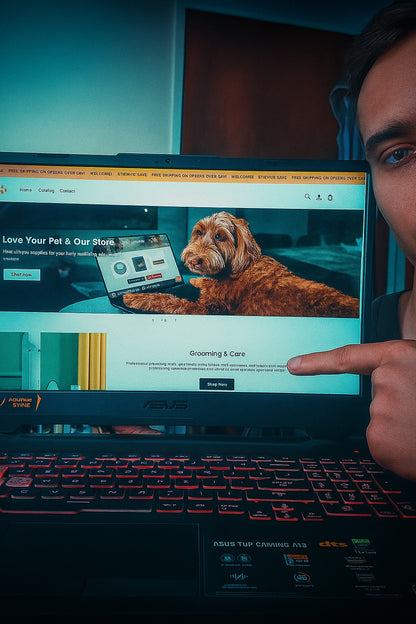 Branded Dropshipping Website